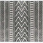 tapis berbere noir et blanc